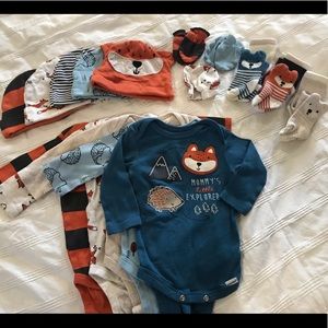 Gerber Fox 0-3 month Bundle